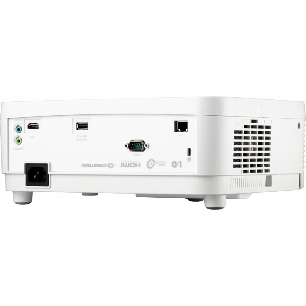 ViewSonic LS560WH 3000 Lumens WXGA Short Throw LED Projector with HV Keystone and LAN Control for Business and Education