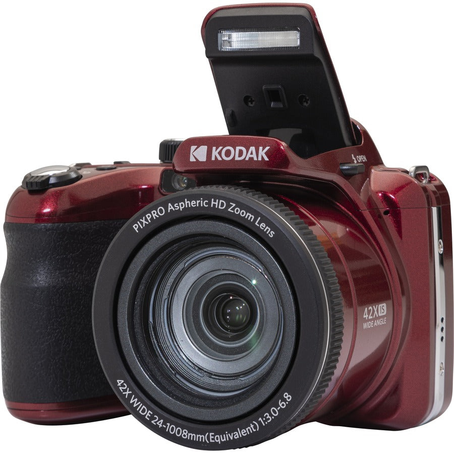 Kodak PIXPRO AZ425 20.7 Megapixel Bridge Camera - Red