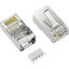 Axiom RJ45 Cat.6 Shielded Plug w/Inserter Solid/Stranded Wire 50 Micron 100-Pack