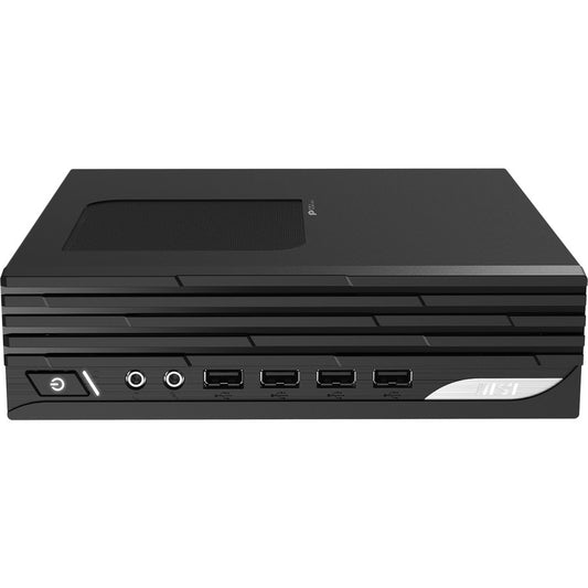 MSI PRO DP21 13M-498US Desktop Computer - Intel Core i3 13th Gen i3-13100 Quad-core (4 Core) - 8 GB RAM DDR4 SDRAM - 500 GB M.2 PCI Express NVMe SSD