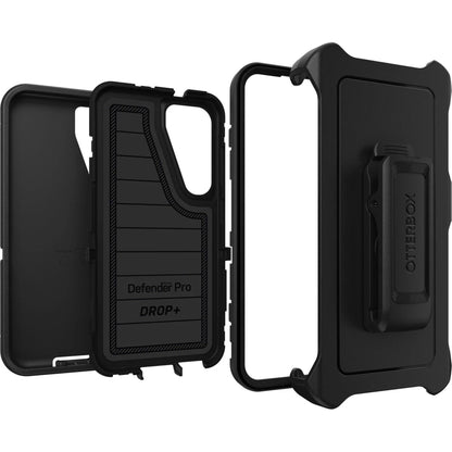 OtterBox Defender Series Pro Rugged Carrying Case (Holster) Samsung Galaxy S23 Smartphone - Black