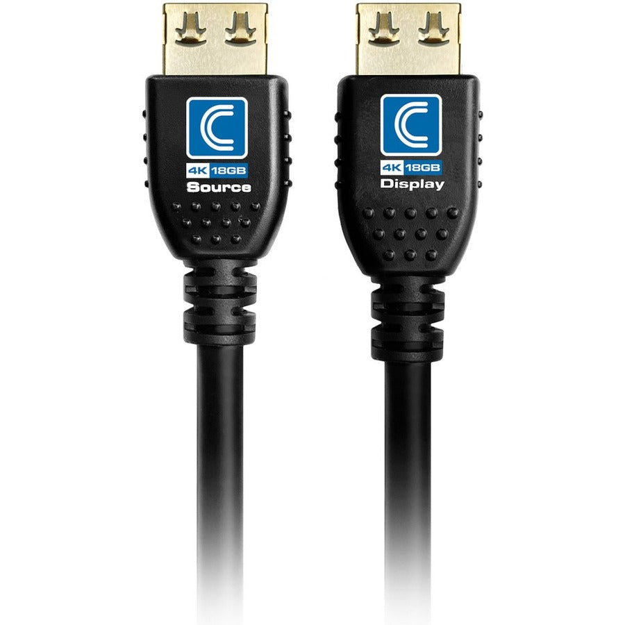 Comprehensive NanoFlex&trade; Pro AV/IT Integrator Series&trade; Active 4K 18G High Speed HDMI Cable Jet Black 12ft