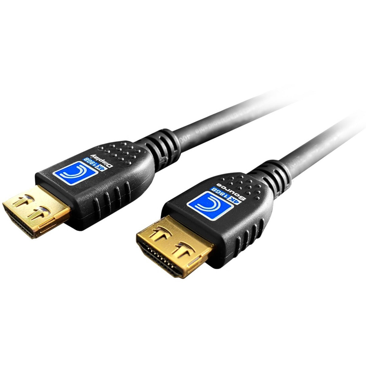 Comprehensive NanoFlex&trade; Pro AV/IT Integrator Series&trade; Active 4K 18G High Speed HDMI Cable Jet Black 12ft