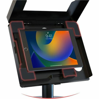 CTA Digital Hyperflex Security Kiosk Stand w/ Digital Password Combination Security Enclosure