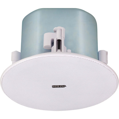 ATEN AS104 2-way Ceiling Mountable Speaker - 30 W RMS - White