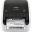 Brother QL-1110NWBC Desktop Direct Thermal Printer - Monochrome - Label Print - Ethernet - USB - Bluetooth - White Glossy Black