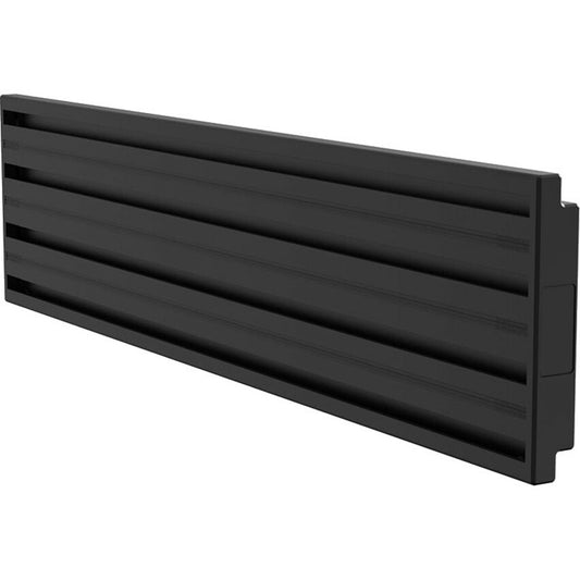 Atdec Mounting Rail for Display Screen Mounting Bracket A/V Equipment Post Digital Signage Display - Black