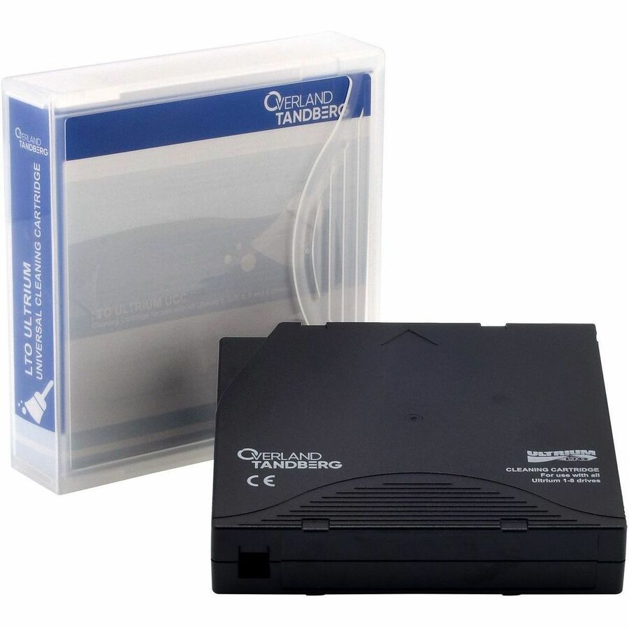 Overland-Tandberg LTO Universal Cleaning Cartridge Includes Barcode Labels