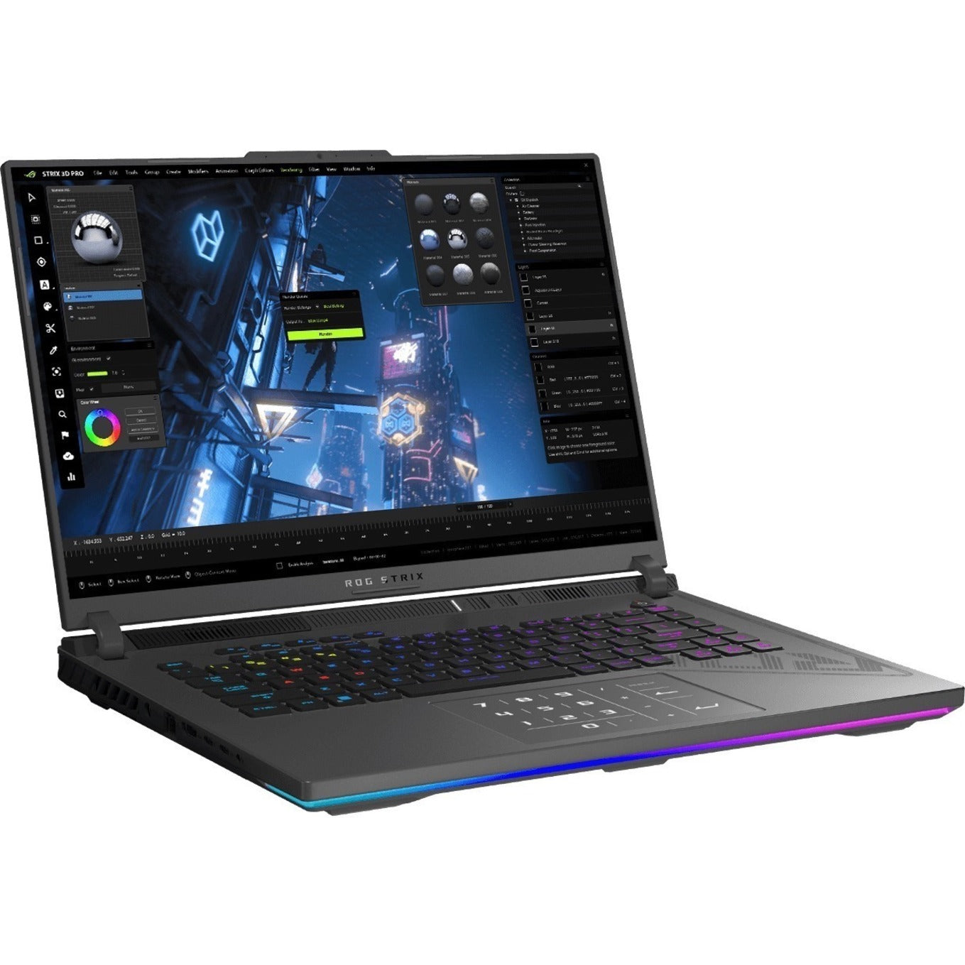 Asus ROG Strix SCAR 16 G634 G634JY-XS97 16" Gaming Notebook - QHD+ - 2560 x 1600 - Intel Core i9 13th Gen i9-13980HX Tetracosa-core (24 Core) 2.20 GHz - 32 GB Total RAM - 2 TB SSD - Off Black