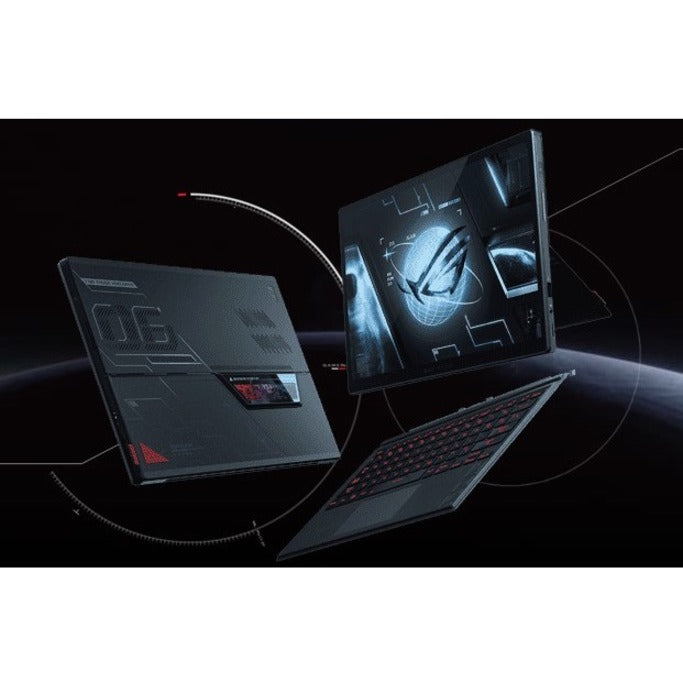 Asus ROG Flow Z13 GZ301 GZ301VU-DS94 13.4" Touchscreen Detachable 2 in 1 Gaming Notebook - QHD+ - 2560 x 1600 - Intel Core i9 13th Gen i9-13900H Tetradeca-core (14 Core) 2.60 GHz - 16 GB Total RAM - 16 GB On-board Memory - 1 TB SSD