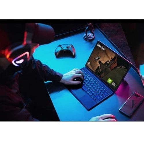 Asus ROG Flow Z13 GZ301 GZ301VU-DS94 13.4" Touchscreen Detachable 2 in 1 Gaming Notebook - QHD+ - 2560 x 1600 - Intel Core i9 13th Gen i9-13900H Tetradeca-core (14 Core) 2.60 GHz - 16 GB Total RAM - 16 GB On-board Memory - 1 TB SSD