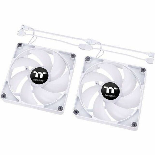 Thermaltake CT120 ARGB Sync PC Cooling Fan White (2-Fan Pack) - 2 Pack