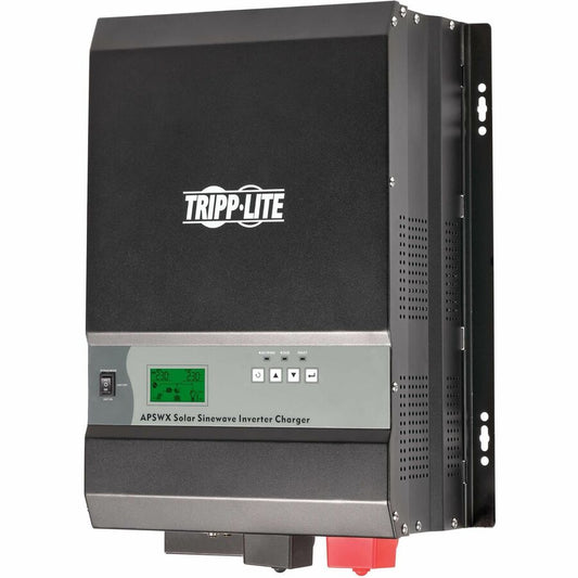 Tripp Lite 2000W 24VDC 230V Sine Wave Solar Inverter/Charger - 60A MPPT Solar Charge Controller C13 Outlets Wired Remote Hardwire Input/Output