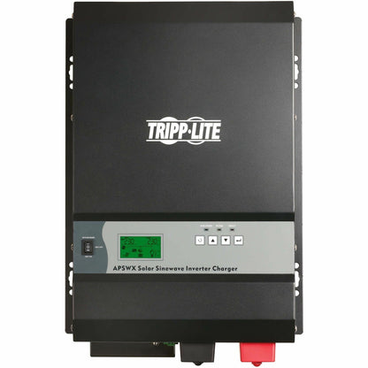 Tripp Lite 3000W 24VDC 230V Sine Wave Solar Inverter/Charger - 60A MPPT Solar Charge Controller C19 Outlet Wired Remote Hardwire Input/Output