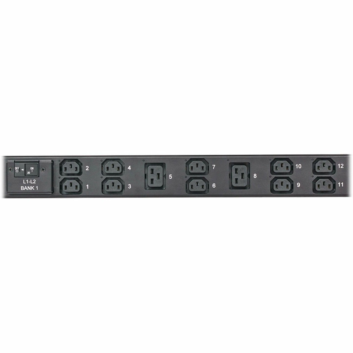 Tripp Lite series 12.6kW 200-240V 3-Phase IsoBreaker Managed PDU - Gigabit 36 Outlets IEC-309 60A Blue (3P+E) Input LCD 10 ft. (3 m) Cord 0U 70 in. (1.8 m) Height TAA