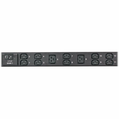 Tripp Lite series 8.6kW 200-240V 3-Phase IsoBreaker Managed PDU - Gigabit 36 Outlets L15-30P Input LCD 10 ft. (3 m) Cord 0U 70 in. (1.8 m) Height TAA