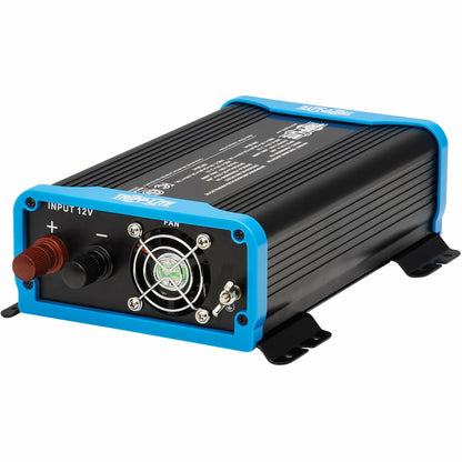 Tripp Lite 600W Light-Duty Compact Power Inverter - 2x 5-15R USB Charging Pure Sine Wave