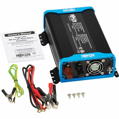 Tripp Lite 600W Light-Duty Compact Power Inverter - 2x 5-15R USB Charging Pure Sine Wave