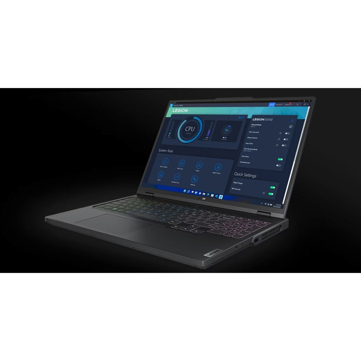 Lenovo Legion Pro 5 16IRX8 82WK008HUS 16" Gaming Notebook - WQXGA - 2560 x 1600 - Intel Core i9 13th Gen i9-13900HX Tetracosa-core (24 Core) - 16 GB Total RAM - 1 TB SSD - Onyx Gray