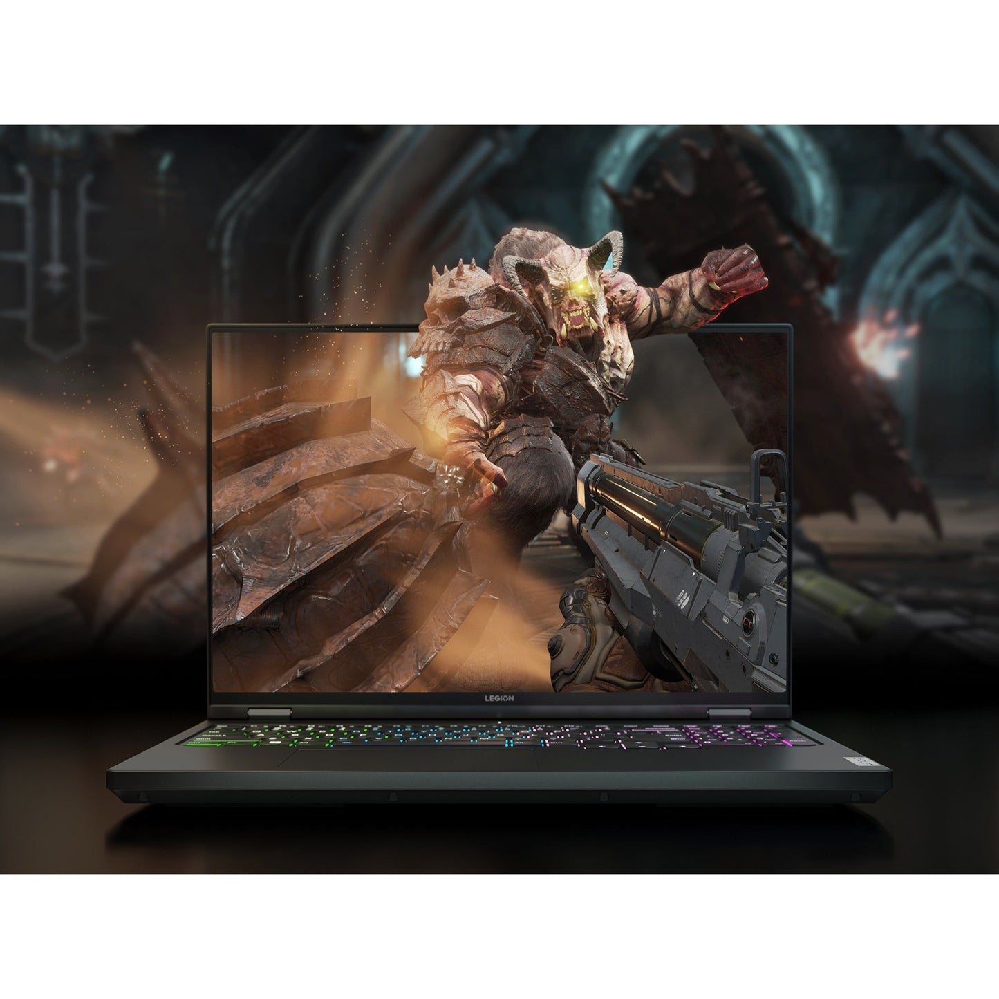 Lenovo Legion Pro 5 16IRX8 82WK008HUS 16" Gaming Notebook - WQXGA - 2560 x 1600 - Intel Core i9 13th Gen i9-13900HX Tetracosa-core (24 Core) - 16 GB Total RAM - 1 TB SSD - Onyx Gray