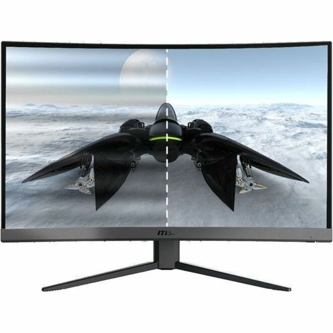 MSI Optix G32CQ4 E2 31.5" WQHD Curved Screen Gaming LCD Monitor - 16:9 - Metallic Black