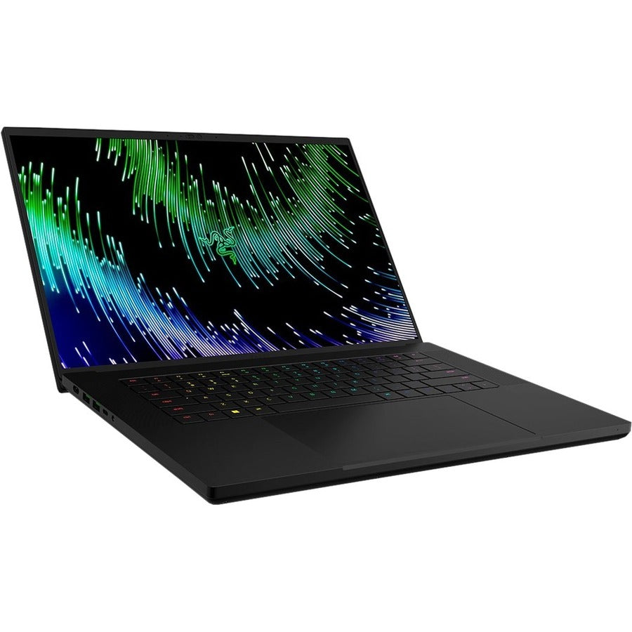 Razer Blade 16 16" Gaming Notebook - WQXGA - 2560 x 1600 - Intel Core i9 13th Gen i9-13950HX Tetracosa-core (24 Core) - 16 GB Total RAM - 1 TB SSD - Black Anodized Aluminum