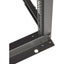 Rocstor SolidRack 18U Adjustable Depth Open Frame 4 Post Rack w/ Casters