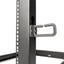 SolidRack 36U Adjustable Depth Open Frame 4 Post Rack w/ Casters