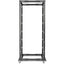 SolidRack 42U Adjustable Depth Open Frame 4 Post Rack w/ Casters