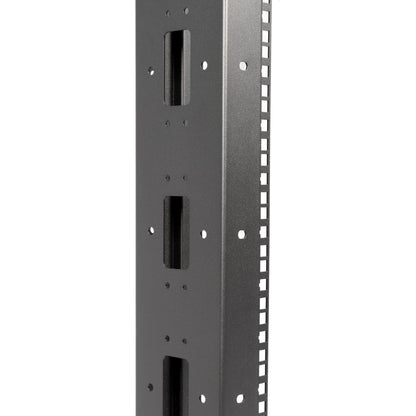 SolidRack 2-Post 42U Server Rack with Casters