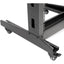 SolidRack 2-Post 42U Server Rack with Casters