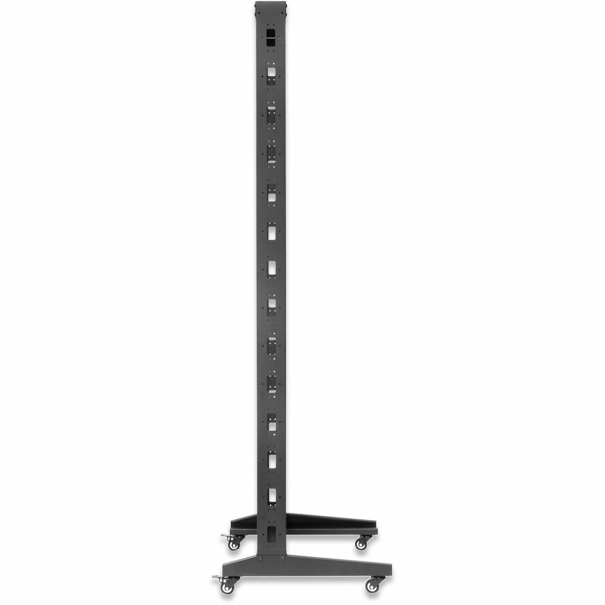 SolidRack 2-Post 42U Server Rack with Casters