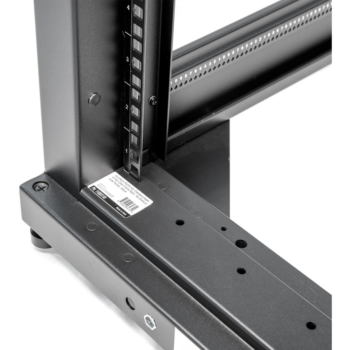 SolidRack R3300 Premium 42U Standard-Depth 4-Post Open Frame Rack Cabinet