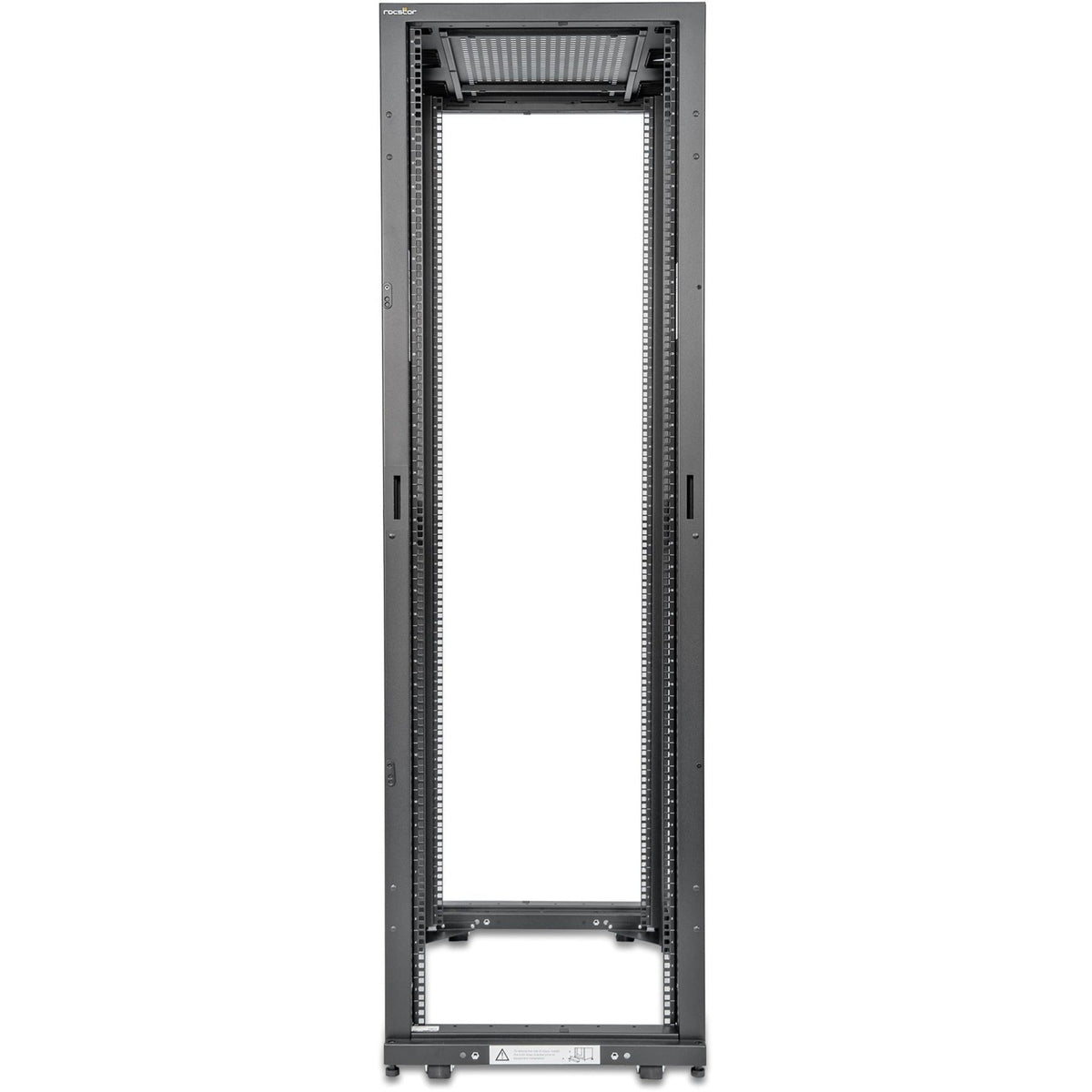 SolidRack R3300 Premium 42U Standard-Depth 4-Post Open Frame Rack Cabinet