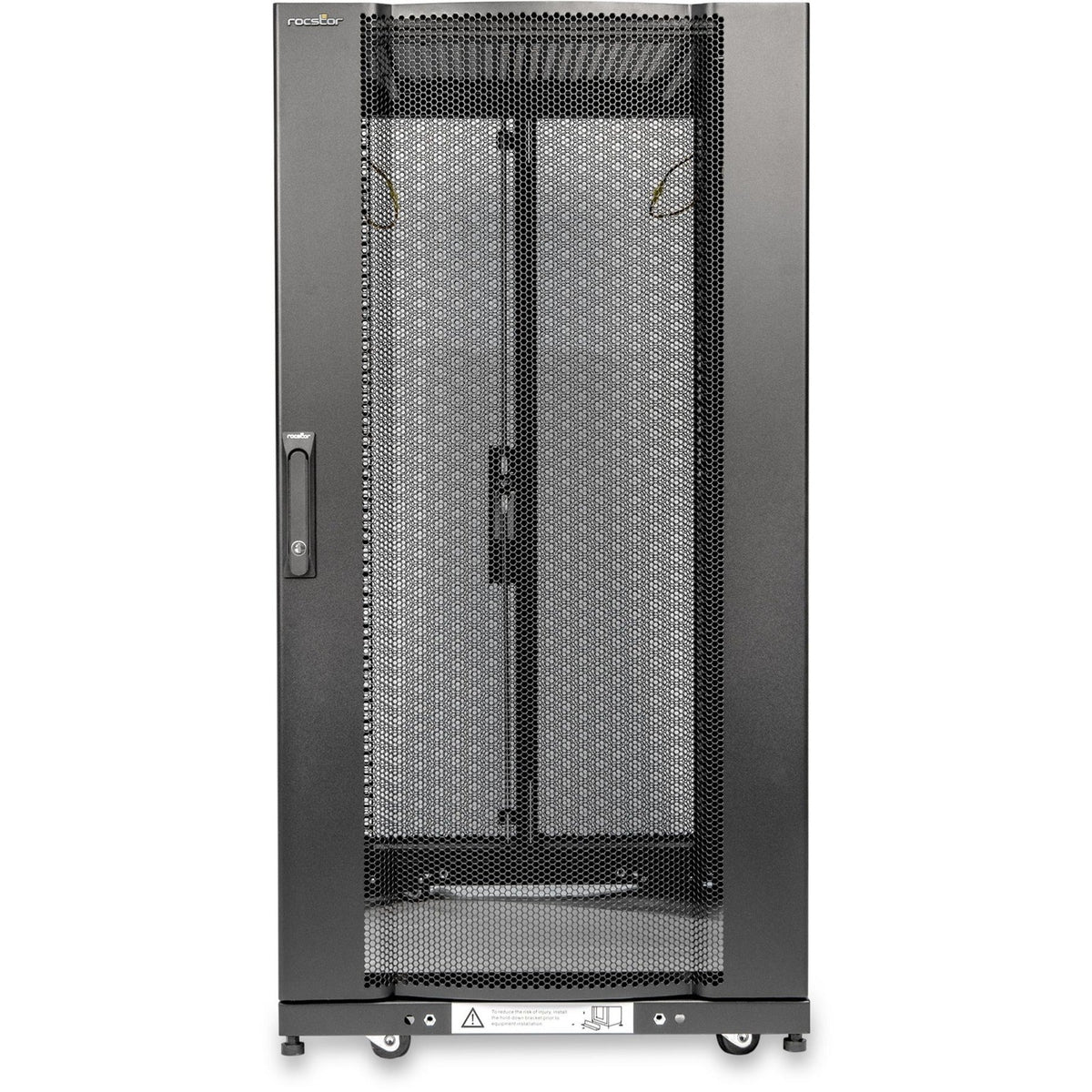 SolidRack R3104 Premium 24U Rack Enclosure Cabinet