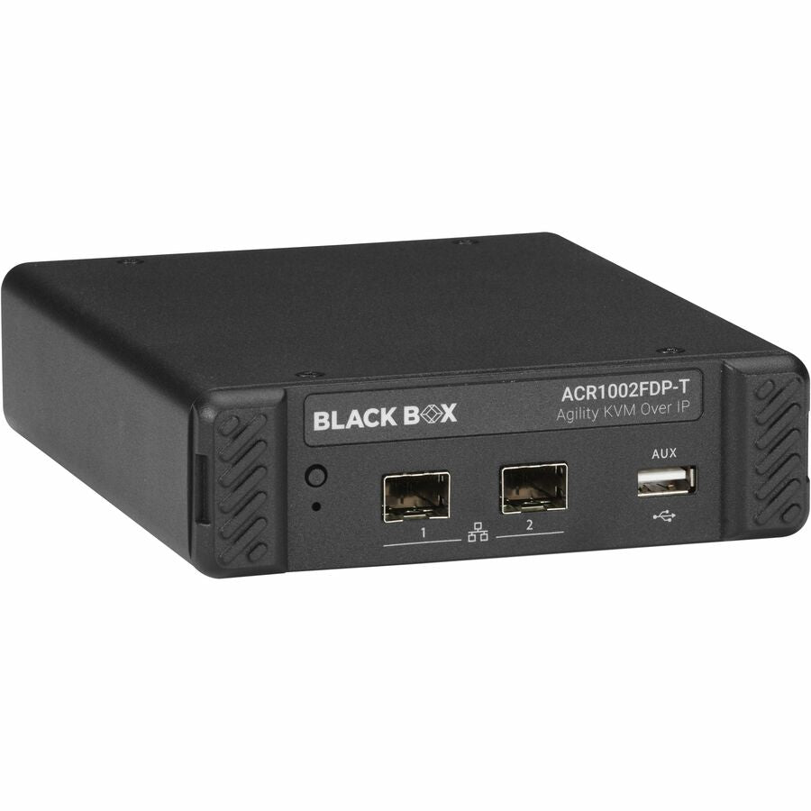 Black Box Agility KVM over IP Fiber Extender - Dual-Monitor DisplayPort USB 2.0