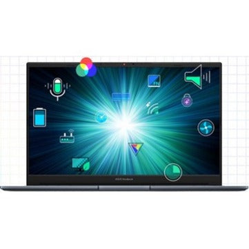 Asus Vivobook Pro 16 OLED K6602 K6602VV-DS94 16" Notebook - WUXGA - 1920 x 1200 - Intel Core i9 13th Gen i9-13900H Tetradeca-core (14 Core) 2.60 GHz - 16 GB Total RAM - 8 GB On-board Memory - 512 GB SSD - Quiet Blue