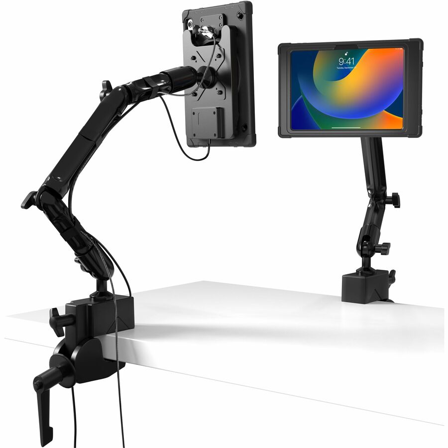 CTA Custom Flex Clamp Mount with Wireless Inductive Charging Case for iPad 10th Generation