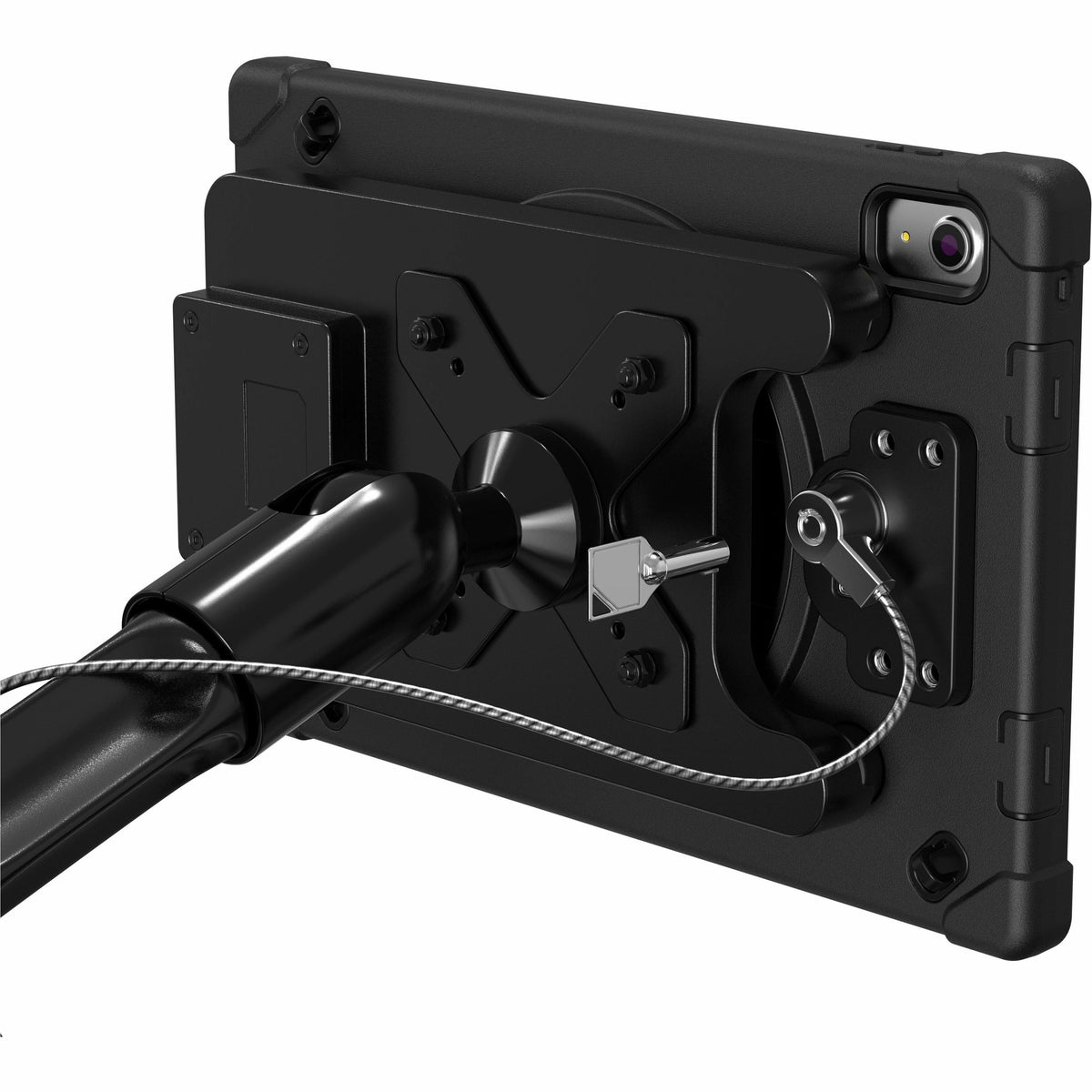 CTA Custom Flex Clamp Mount with Wireless Inductive Charging Case for iPad 10th Generation
