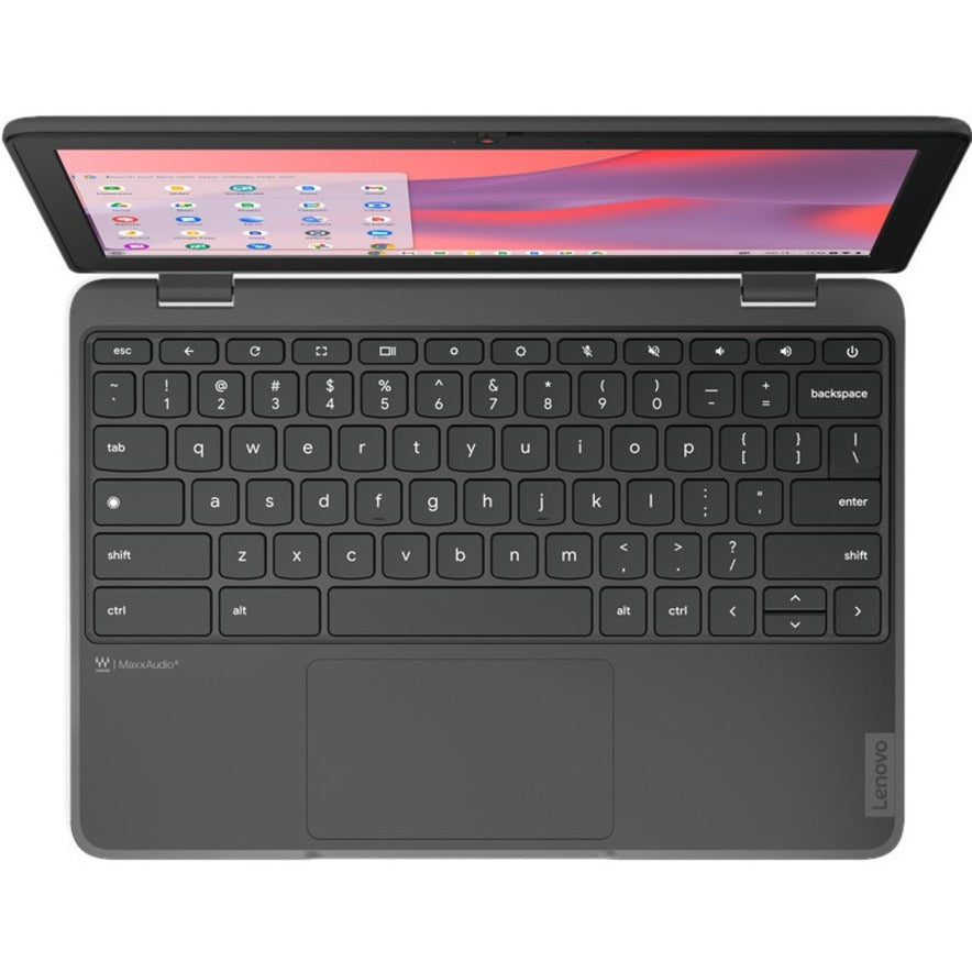 Lenovo 100e Chromebook Gen 4 82W00000US LTE 11.6" Chromebook - HD - 1366 x 768 - Octa-core (ARM Cortex A76 Dual-core (2 Core) 2.05 GHz + Cortex A55 Hexa-core (6 Core) 2 GHz) - 4 GB Total RAM - 4 GB On-board Memory - 32 GB Flash Memory - Graphite Gray