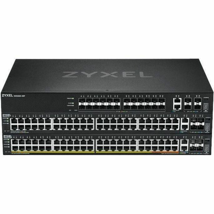 ZYXEL 48-port GbE L3 Access PoE+ Switch with 6 10G Uplink (960 W)