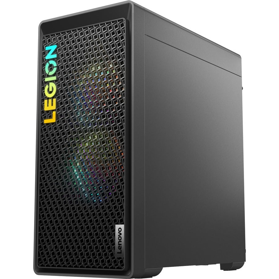 Lenovo Legion T5 26IRB8 90UT000MUS Gaming Desktop Computer - Intel Core i5 13th Gen i5-13400F Deca-core (10 Core) 2.50 GHz - 8 GB RAM DDR5 SDRAM - 1 TB HDD - 512 GB M.2 PCI Express NVMe 4.0 x4 SSD - Tower - Storm Gray