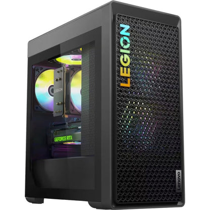 Lenovo Legion T5 26IRB8 90UT000MUS Gaming Desktop Computer - Intel Core i5 13th Gen i5-13400F Deca-core (10 Core) 2.50 GHz - 8 GB RAM DDR5 SDRAM - 1 TB HDD - 512 GB M.2 PCI Express NVMe 4.0 x4 SSD - Tower - Storm Gray