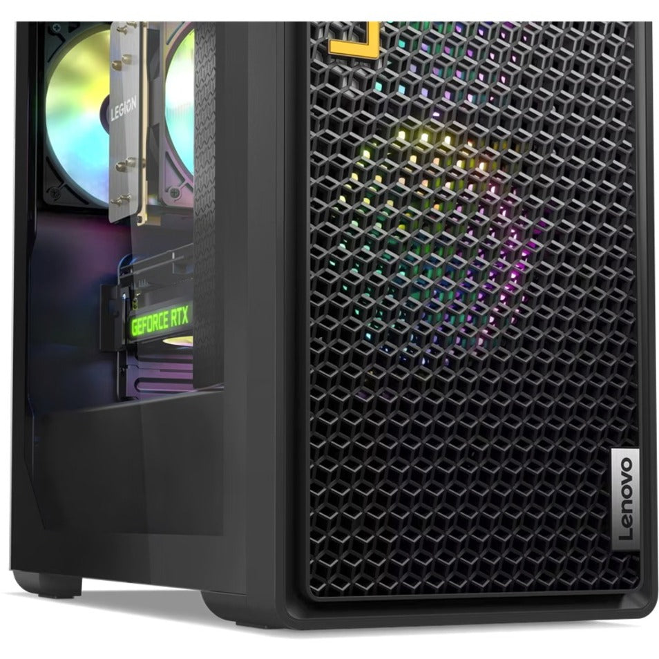 Lenovo Legion T5 26IRB8 90UT000NUS Gaming Desktop Computer - Intel Core i7 13th Gen i7-13700F Hexadeca-core (16 Core) 2.10 GHz - 8 GB RAM DDR5 SDRAM - 512 GB M.2 PCI Express NVMe 4.0 x4 SSD - Tower - Storm Gray