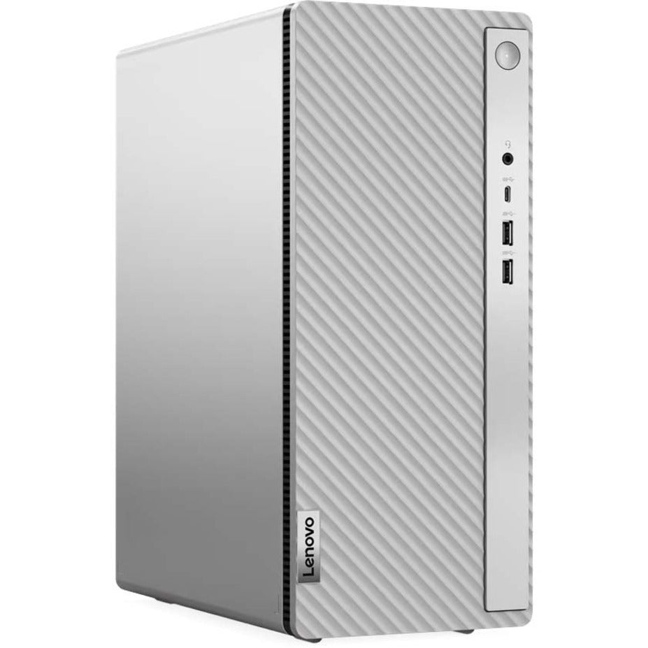 Lenovo IdeaCentre 5 14IRB8 90VJ0008US Desktop Computer - Intel Core i7 13th Gen i7-13700 Hexadeca-core (16 Core) 2.10 GHz - 16 GB RAM DDR4 SDRAM - 1 TB M.2 PCI Express NVMe 4.0 x4 SSD - Tower - Cloud Gray