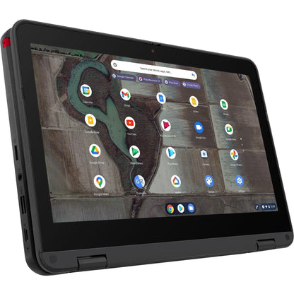 Lenovo 500e Chromebook Gen 3 82JB003XUS 11.6" Touchscreen Convertible 2 in 1 Chromebook - HD - 1366 x 768 - Intel Celeron N4500 Dual-core (2 Core) 1.10 GHz - 4 GB Total RAM - 4 GB On-board Memory - 32 GB Flash Memory - Gray