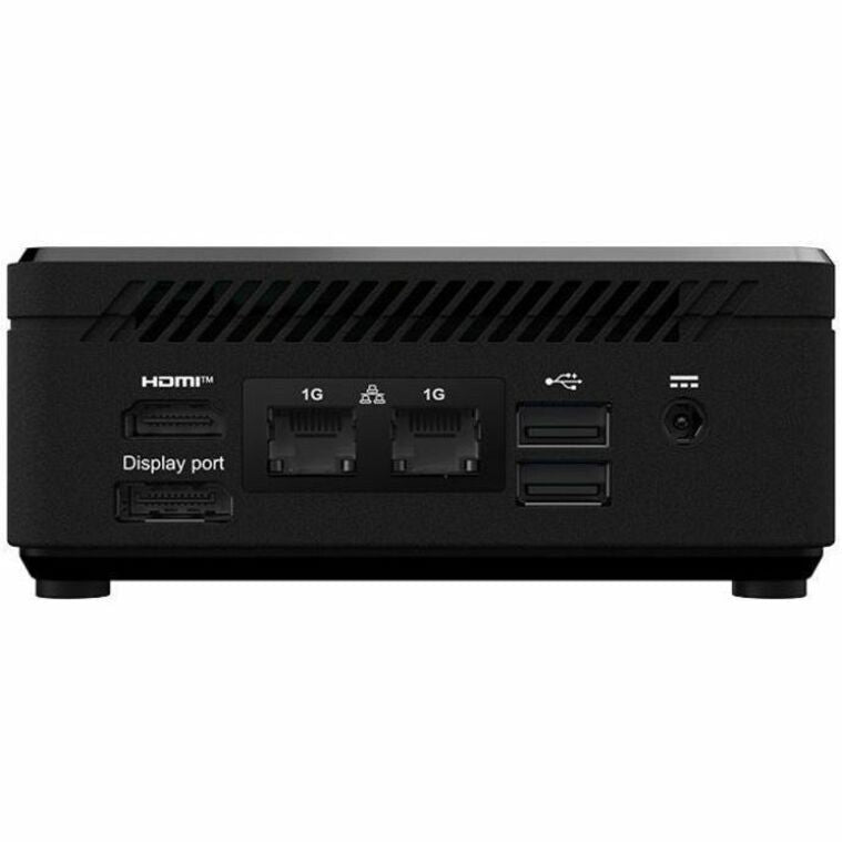 MSI Cubi N Cubi N ADL-021US Desktop Computer - Intel Celeron N100 Dual-core (2 Core) 800 MHz - 4 GB RAM DDR4 SDRAM - 128 GB M.2 Serial ATA SSD - Small Form Factor