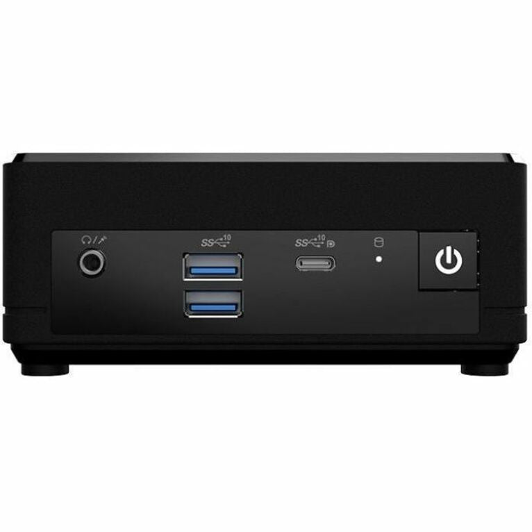 MSI Cubi N Cubi N ADL-021US Desktop Computer - Intel Celeron N100 Dual-core (2 Core) 800 MHz - 4 GB RAM DDR4 SDRAM - 128 GB M.2 Serial ATA SSD - Small Form Factor