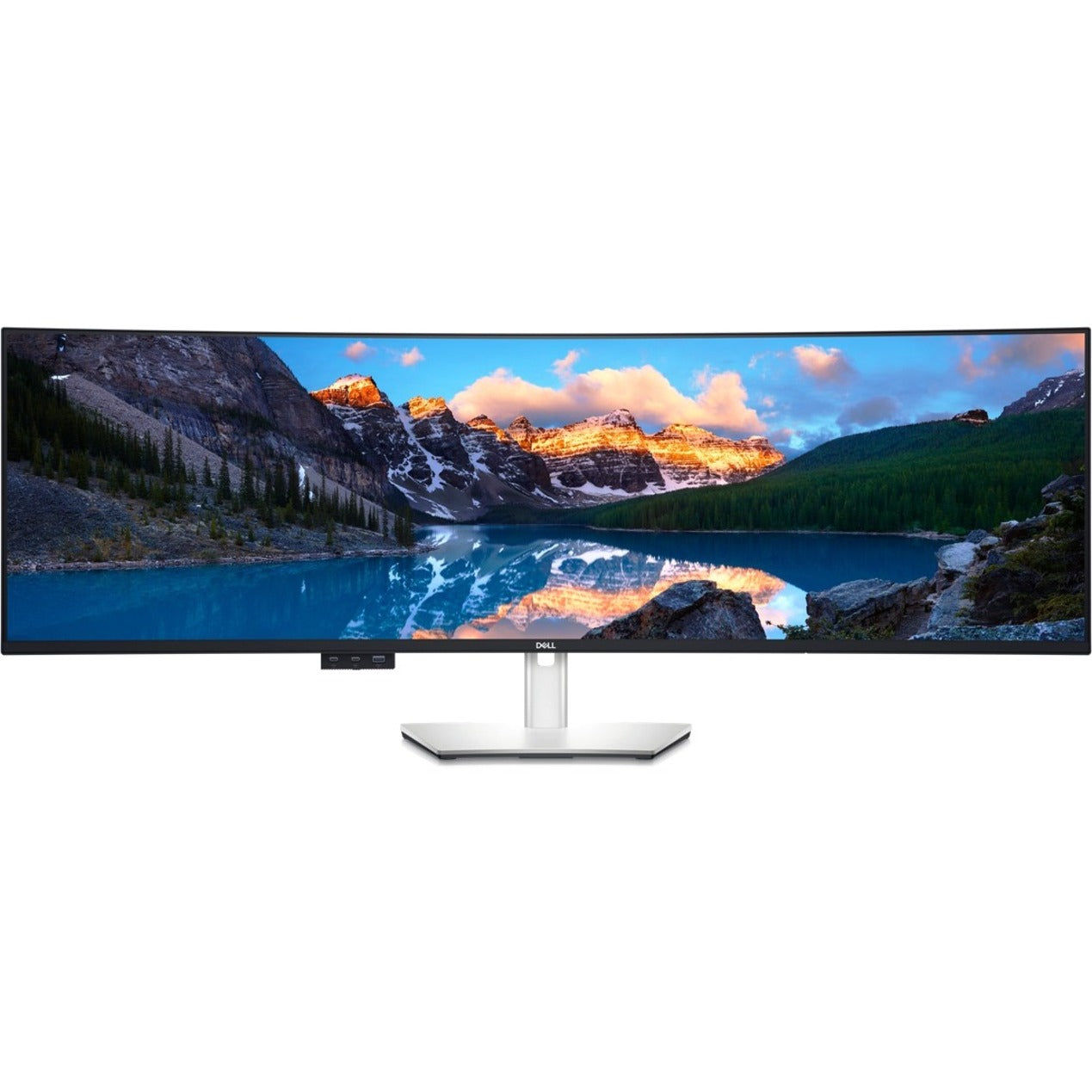 Dell UltraSharp U4924DW 49" Dual Quad HD (DQHD) Curved Screen LCD Monitor - 32:9