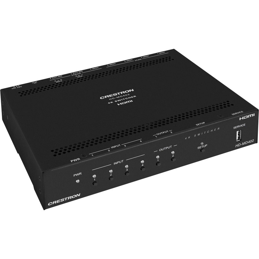 Crestron HD-MD402 4x2 4K60 4:2:0 AV Switcher